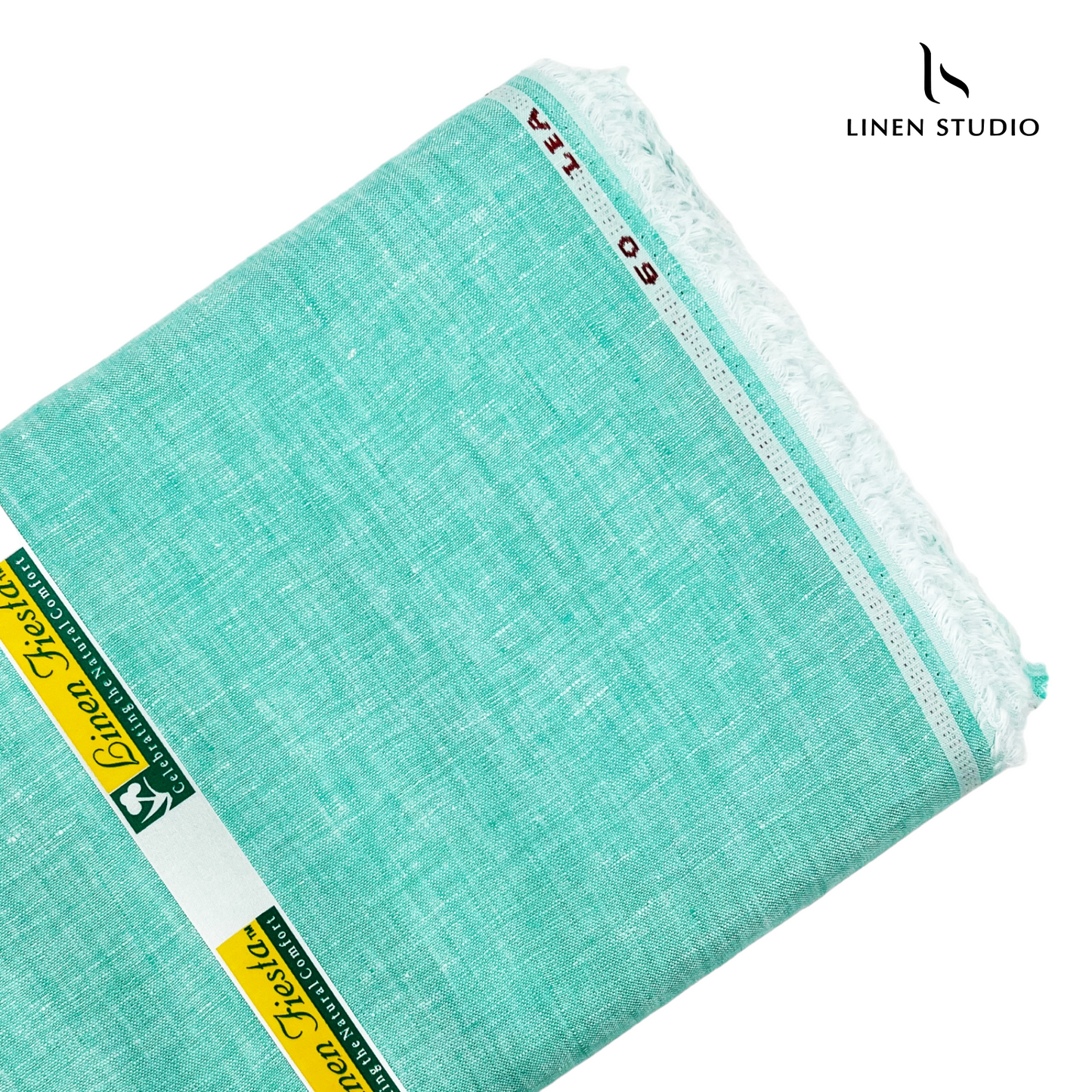 Linen Fiesta 60 Lea Plain Shirting - M407