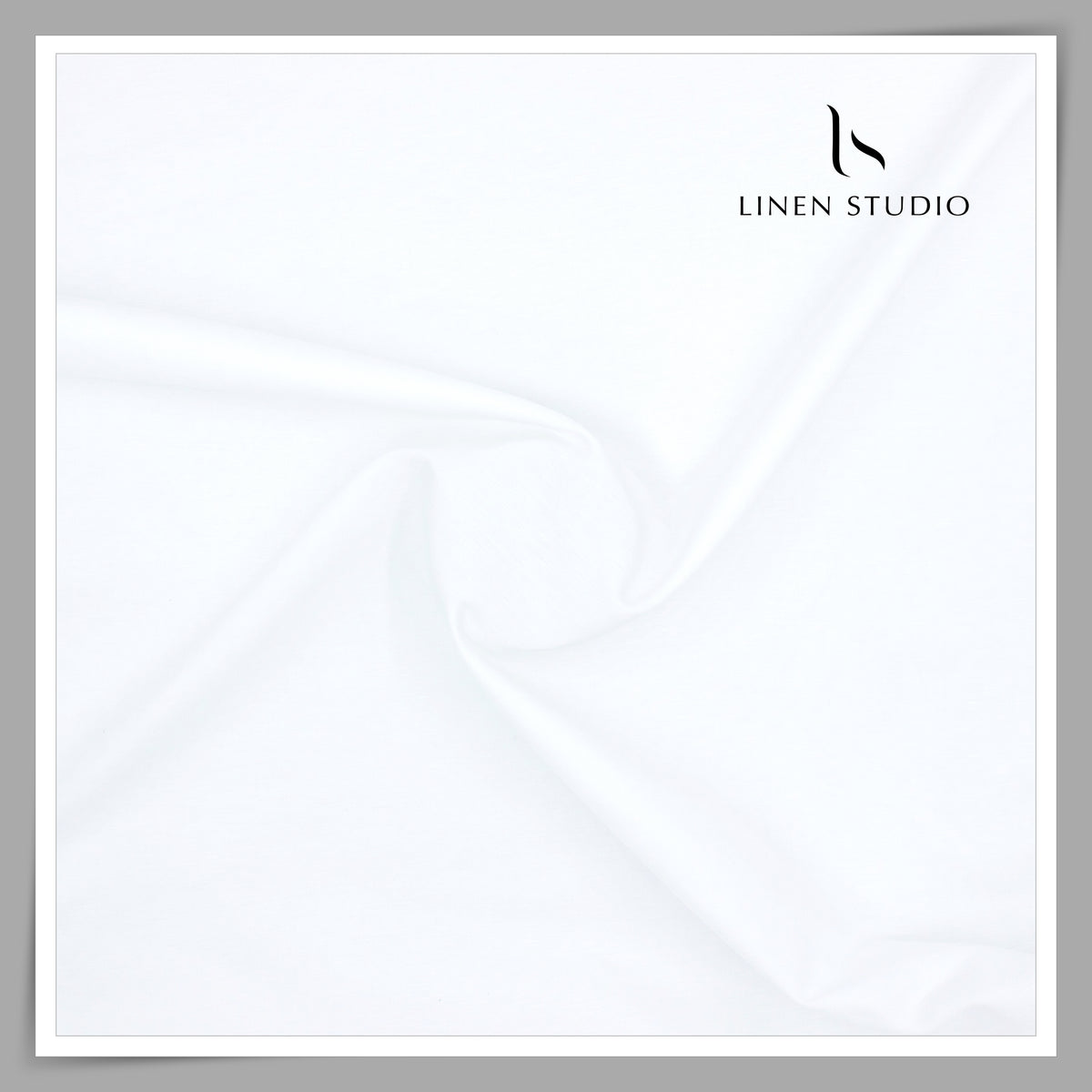 Burgoyne Cotton Linen Shirting - Bright White (Highest Selling) (NEW)