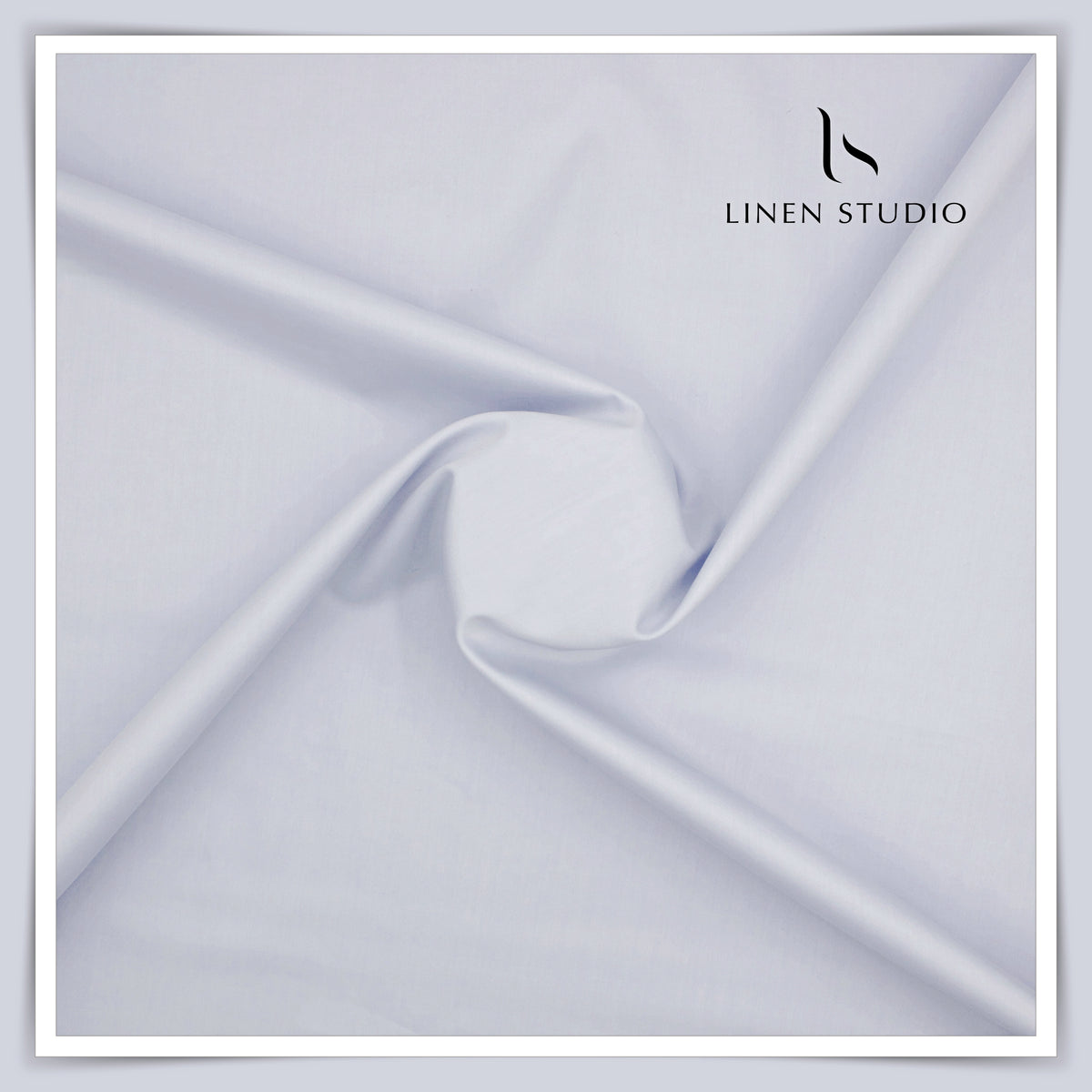 Tessitura Monti 2 PLY 140's Finest Supima Cotton TWILL Shirting - Slate Blue (NEW)
