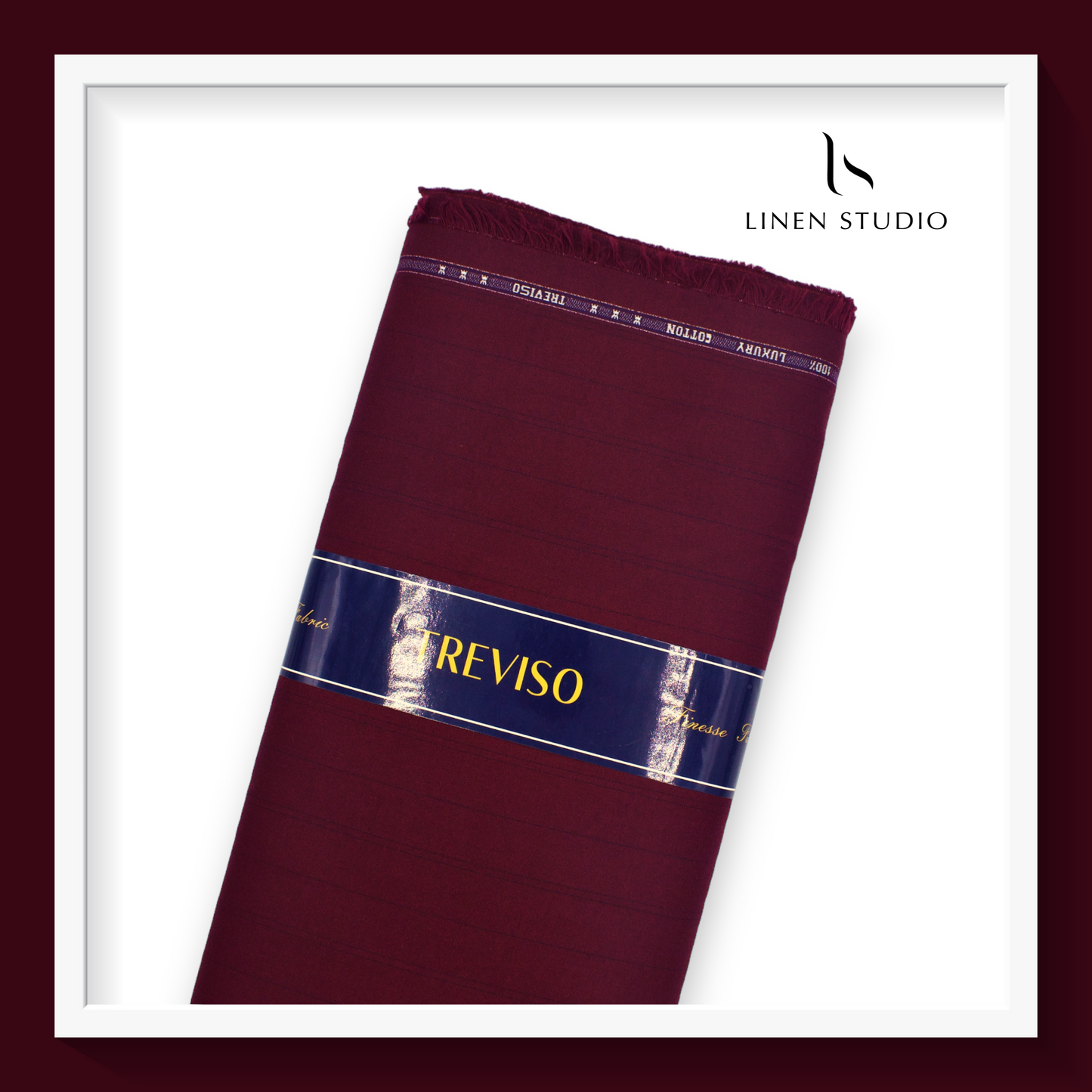 100% Luxury Cotton Stripe - 09 - Linen Studio