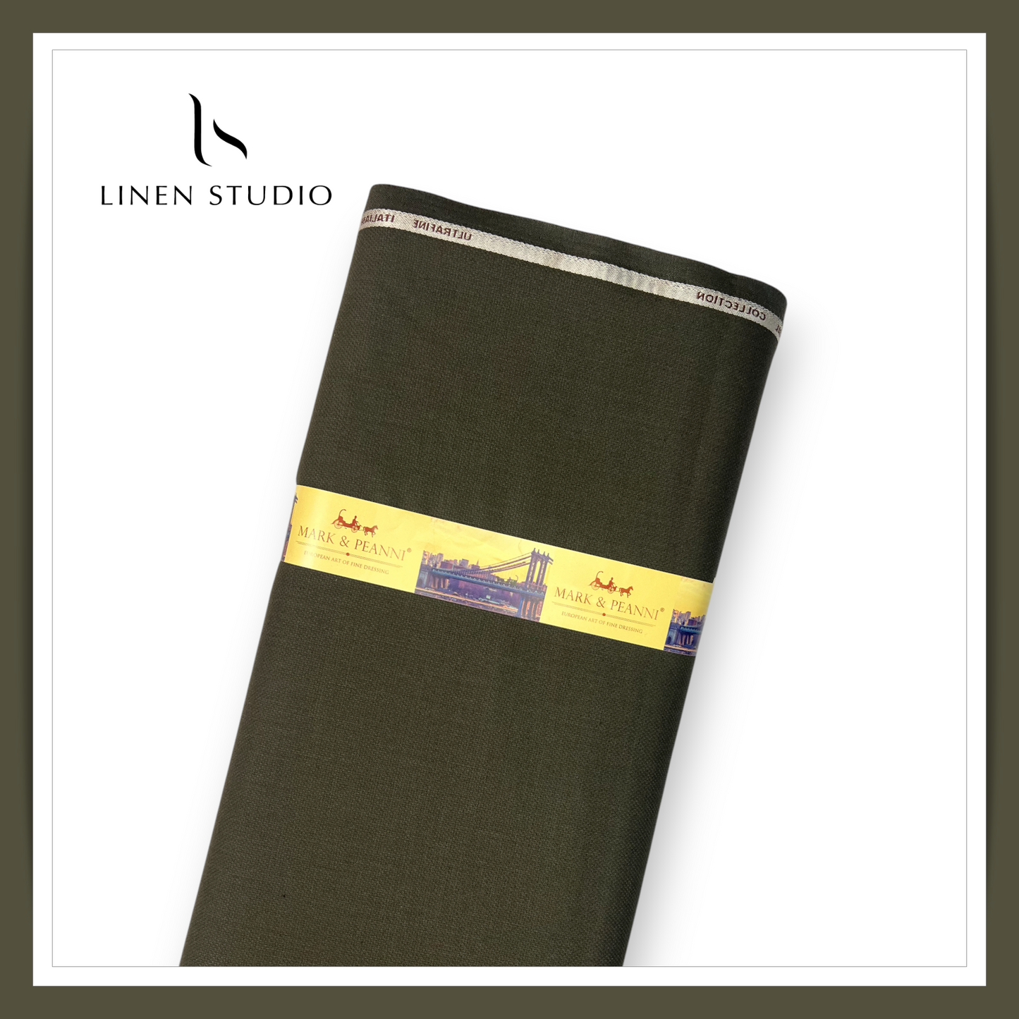 Fine Poly Viscose Wrinkle Free Suiting by Mark & Peanni - 104 (NEW)