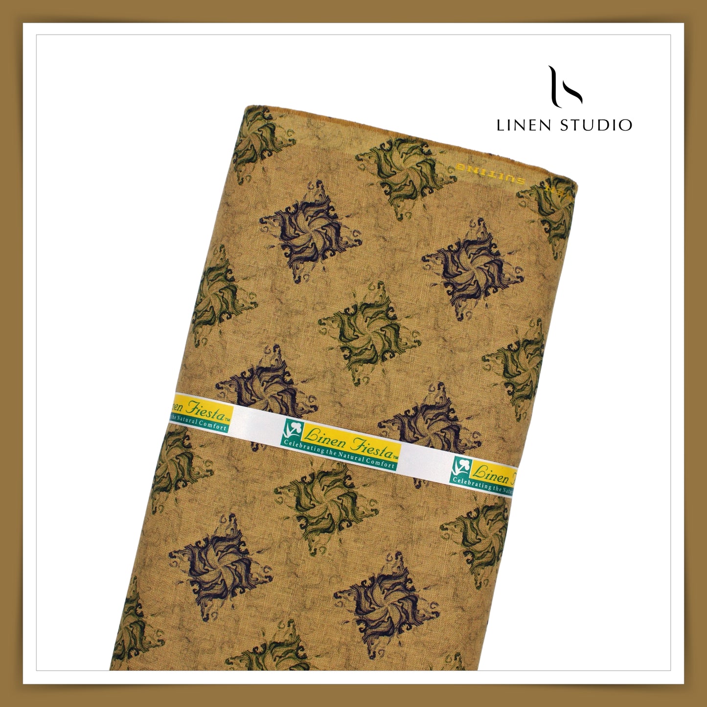 Digital Printed Premium Linen - Jacket Fabric (thick) - Linen Studio