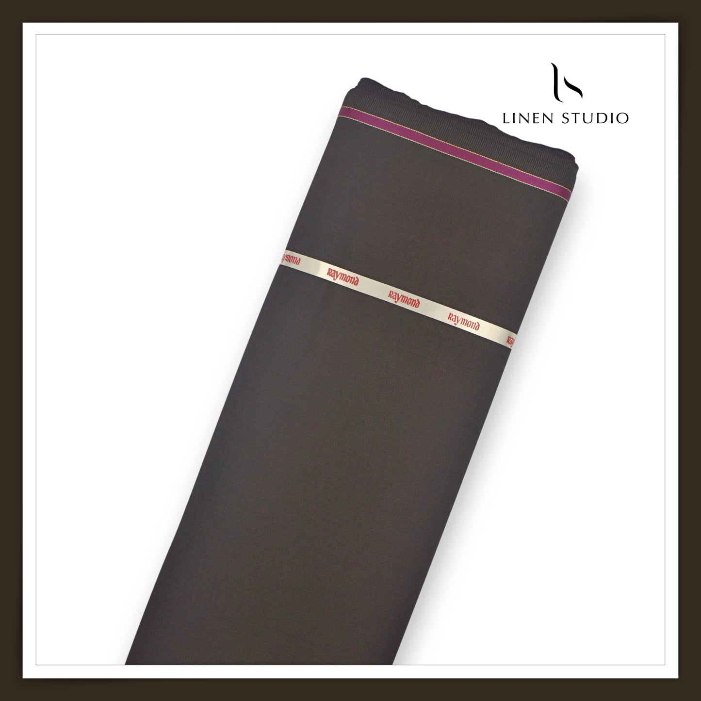 Raymond PV Wrinkle Free Spandex Suiting - Taupe Textured (NEW) (STRETCH)