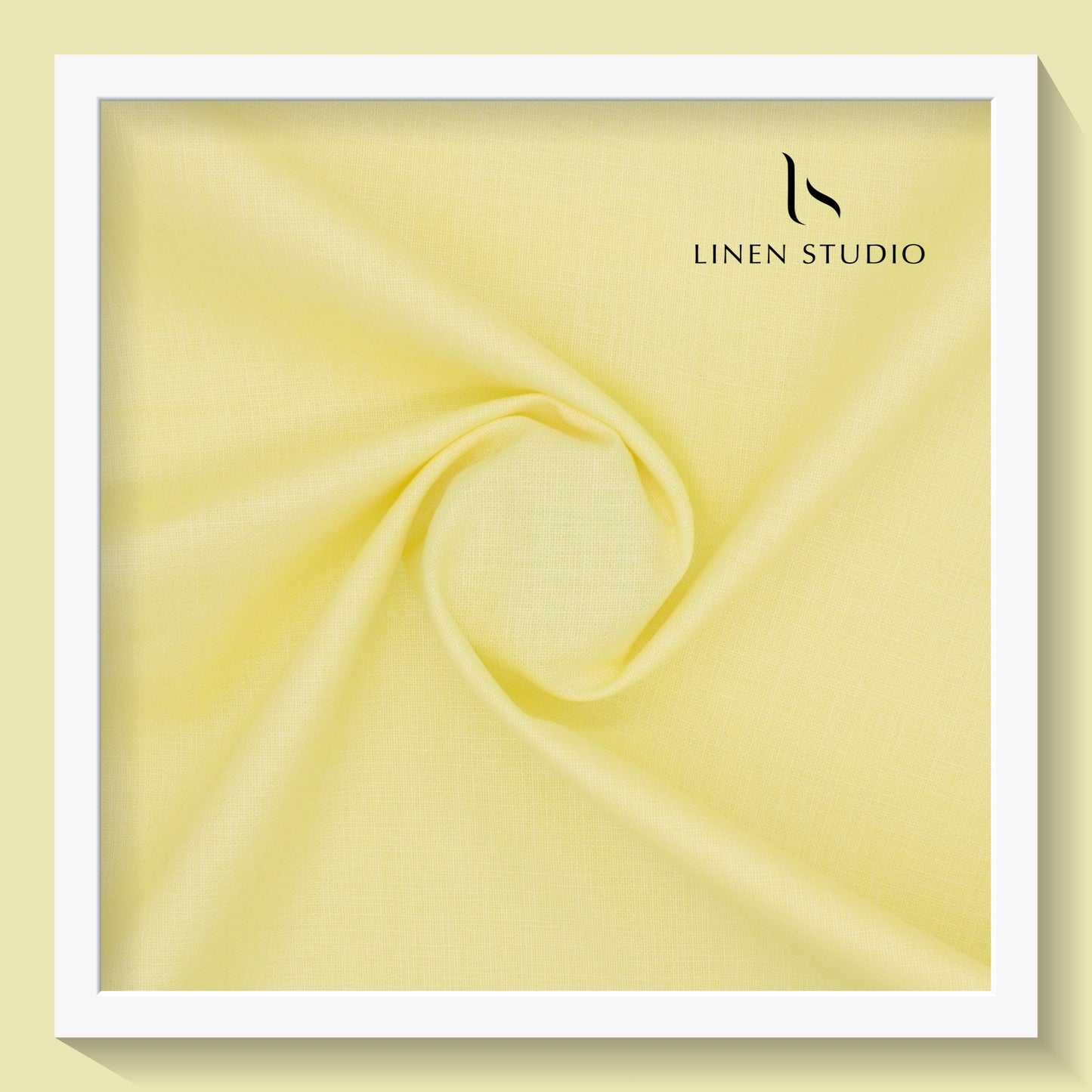 Linen look Remi - Yellow - Linen Studio