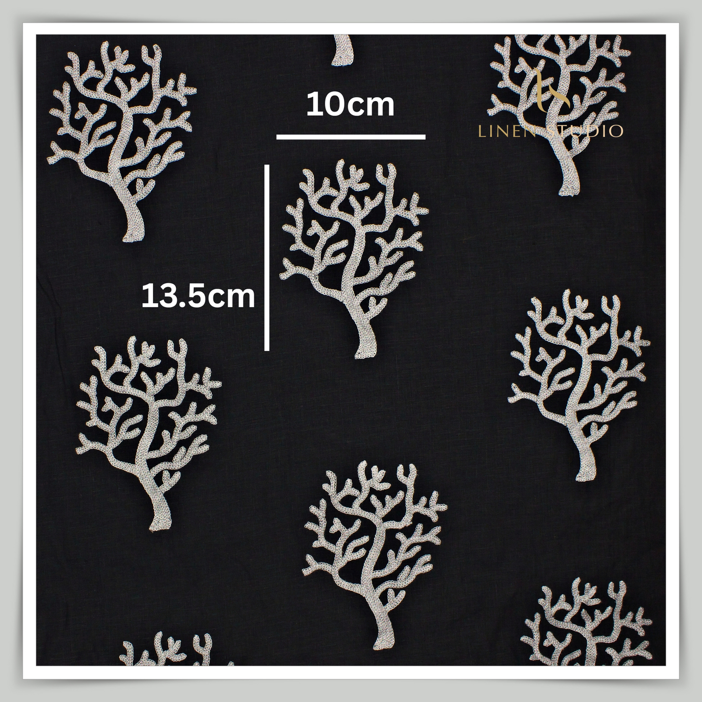 Heavy Embroidery Wedding Collection - Tree Of Life (Zoom In)