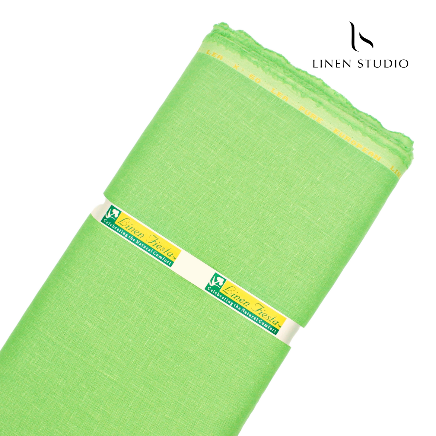 Linen Fiesta 60 Lea Plain Single Tone Shirting - R 19
