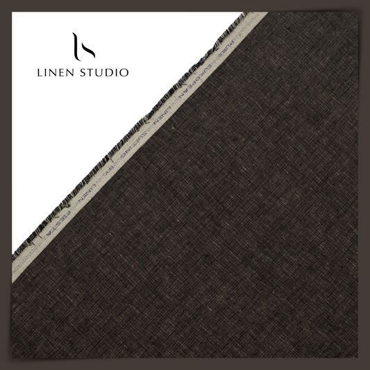 Pure Linen Suiting - RYD104 - Linen Studio