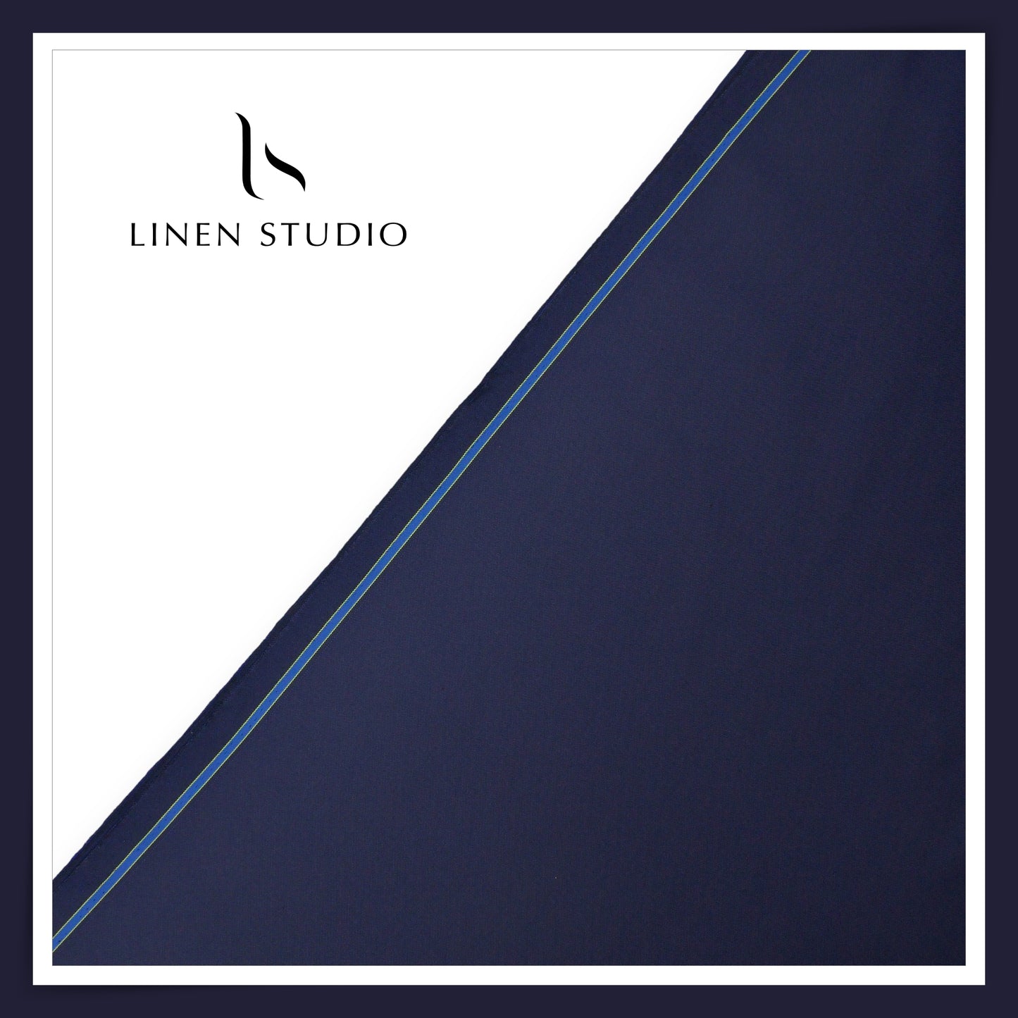 100% Wrinkle Free Poly Viscose Blended Suiting - Clay Blue (70% SALE)