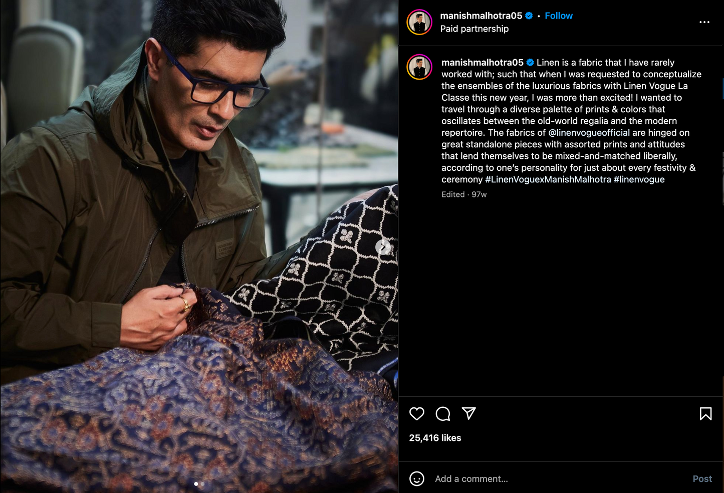 Manish Malhotra Wedding Designer Collections 04 - Linen Studio