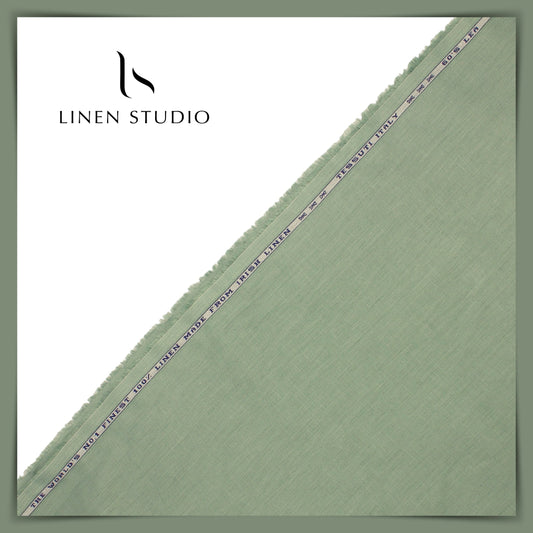 Tessuti Italy 60 Lea Shirting - Lemon Grass (Fastest Selling)