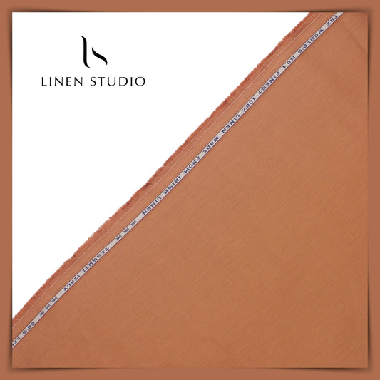 Tessuti Italy 60 Lea Shirting - Rust (Fastest Selling)