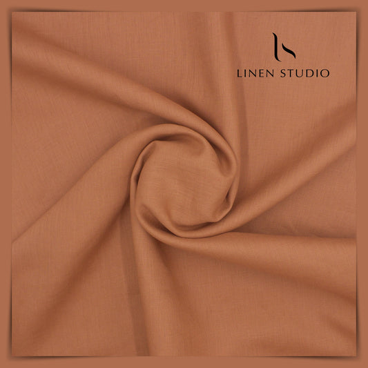Tessuti Italy 60 Lea Shirting - Rust (Fastest Selling)