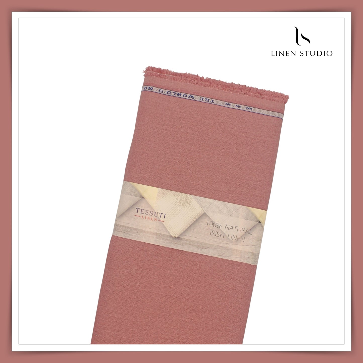 Tessuti Italy 60 Lea Shirting - Turkish Pink (Fastest Selling)