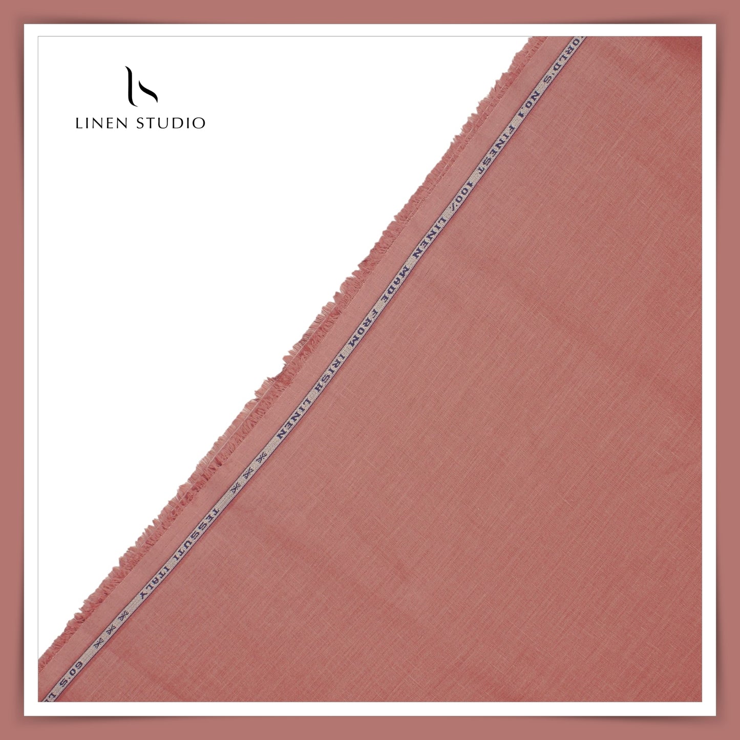 Tessuti Italy 60 Lea Shirting - Turkish Pink (Fastest Selling)