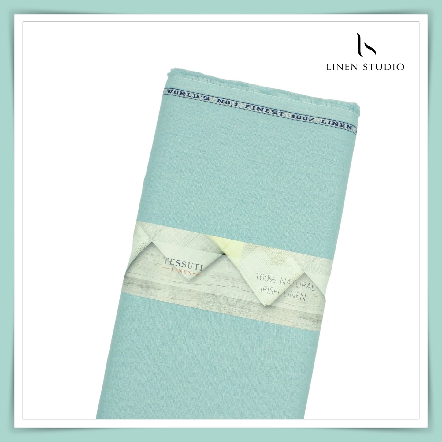 Tessuti Italy 60 Lea Shirting - Bright Blue (Fastest Selling)