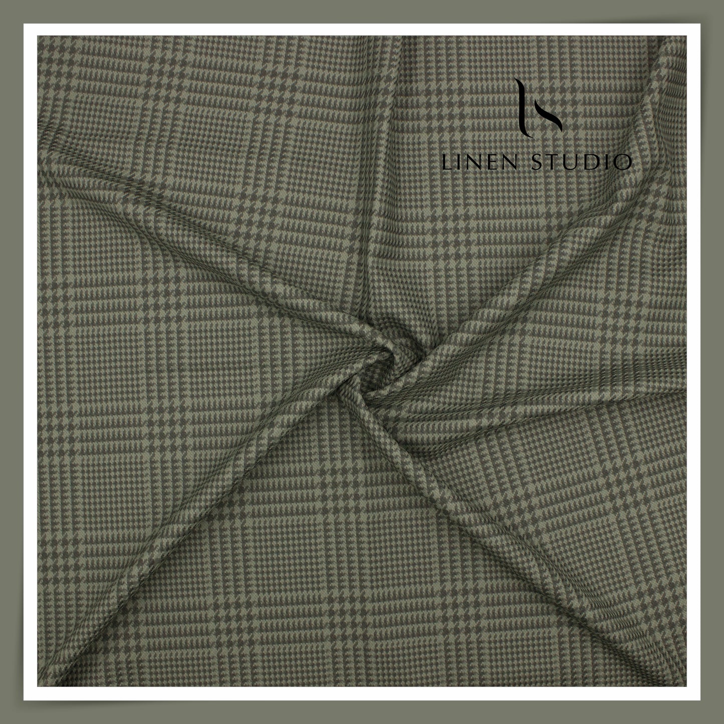 130's Australian Merino Wool Suiting by Vercelli Italy - English Designer Multi Checks (NEW)