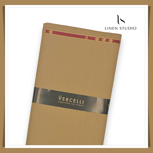 Super 110's Australian Merino Wool by Vercelli Italy - Muesli (NEW)