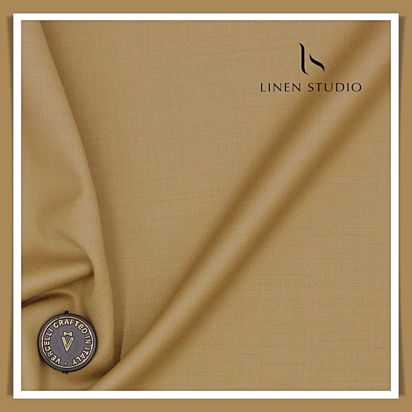 Super 110's Australian Merino Wool by Vercelli Italy - Muesli (NEW)