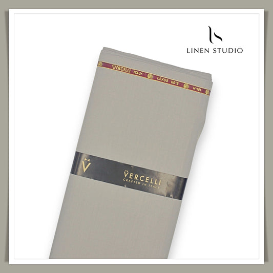 Super 110's Australian Merino Wool by Vercelli Italy - Warm Grey (NEW)