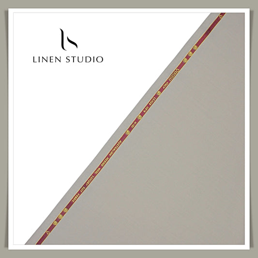 Super 110's Australian Merino Wool by Vercelli Italy - Warm Grey (NEW)