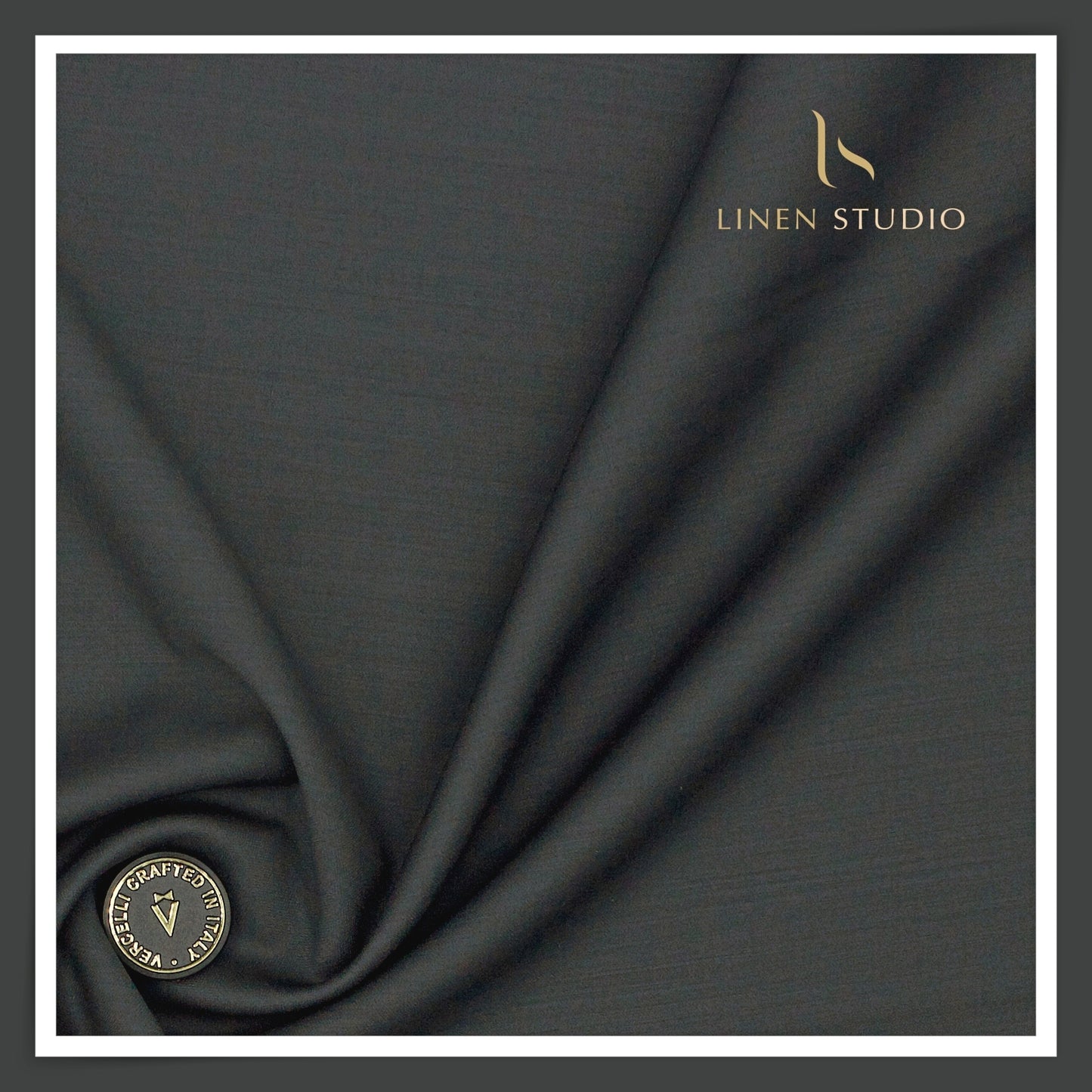 Super 140's Australian Merino Wool by Vercelli - Elephant Grey (Highest Selling)