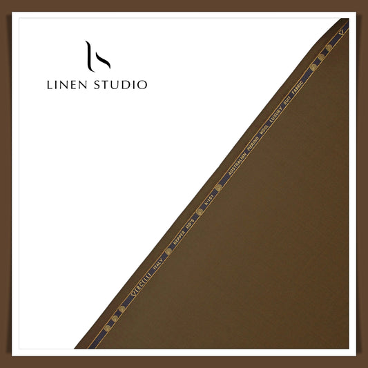 Super 120's Australian Merino Wool by Vercelli - Metallic Bronze (Highest Selling)