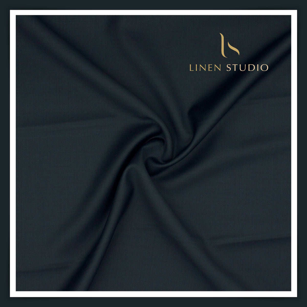 Vercelli Italy Kepper 120's 70% Wool Rich Suiting – Midnight Blue (NEW)