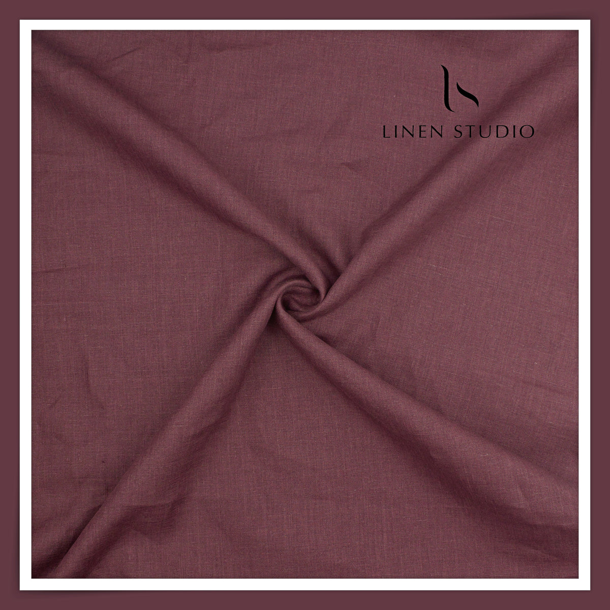 70 Lea Pure French Linen Shirting by Vercelli Italy - Rosy Finch (NEW) (Limited Stock)