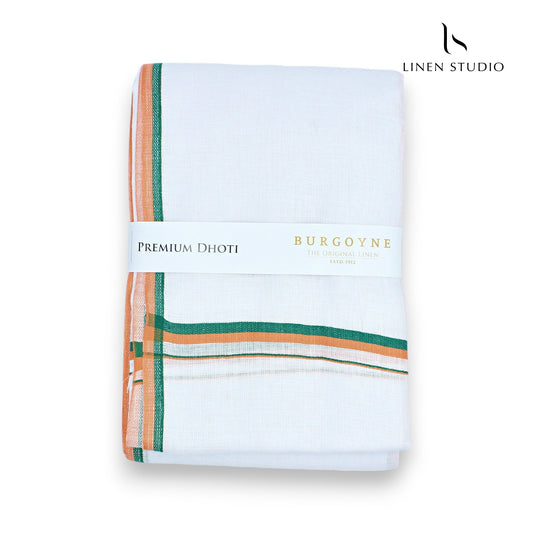 BJP - Pure Linen Dhoti by Burgoyne