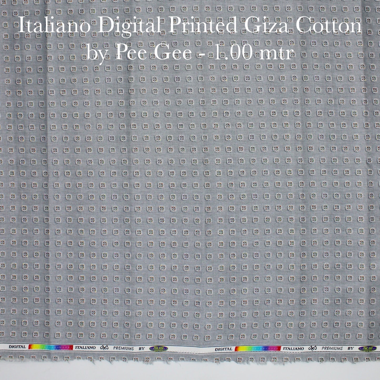 1.00 Mtr Shirting Fabric - END BIT (60%) - Linen Studio