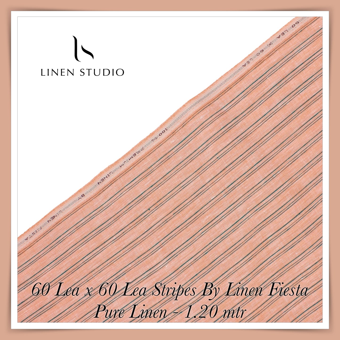 1.20 mtr Shirting Fabiric - END BIT (40%) - Linen Studio