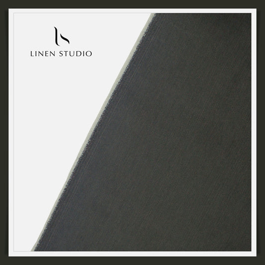 Cotton Lycra Denim Suiting by Icon Ashima - Anthra Grey