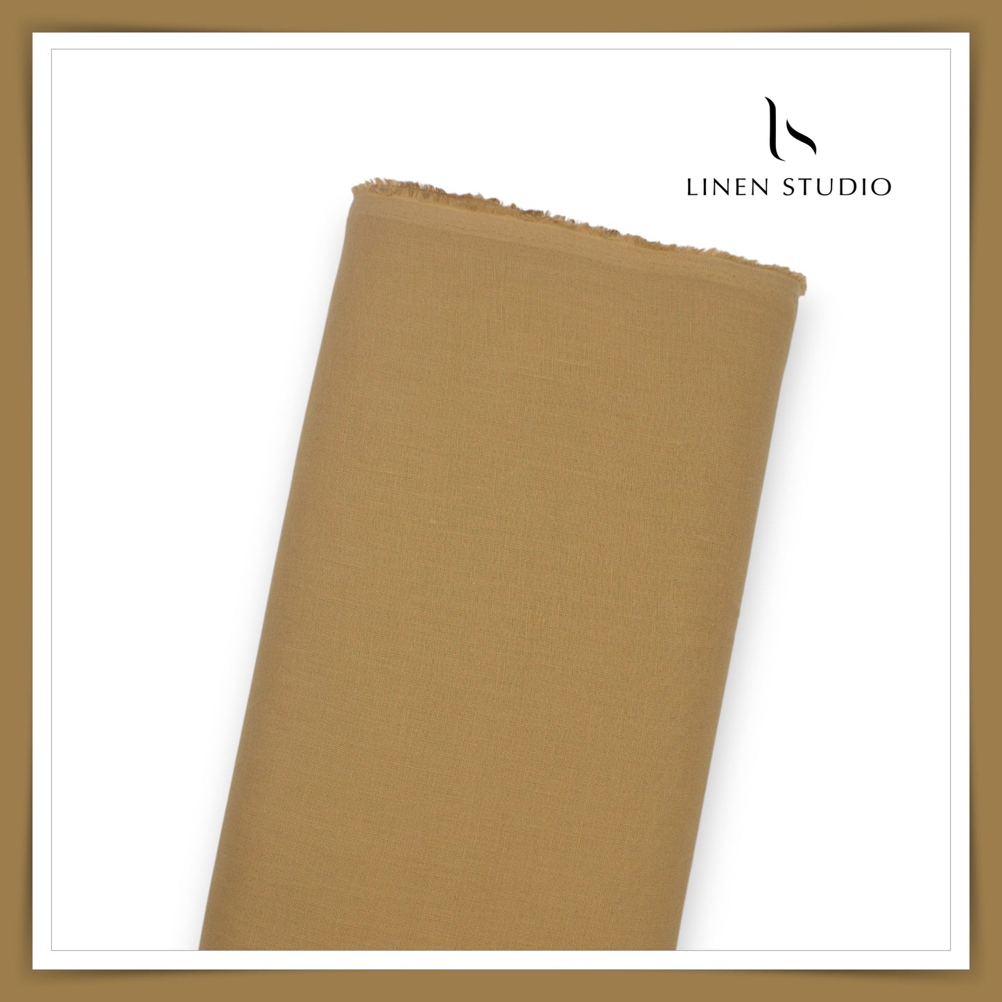 Linen Club 60 Lea Shirting W/O SEL - Toffee (50% SALE)