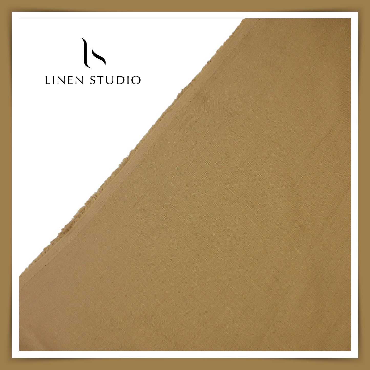 Linen Club 60 Lea Shirting W/O SEL - Toffee (50% SALE)
