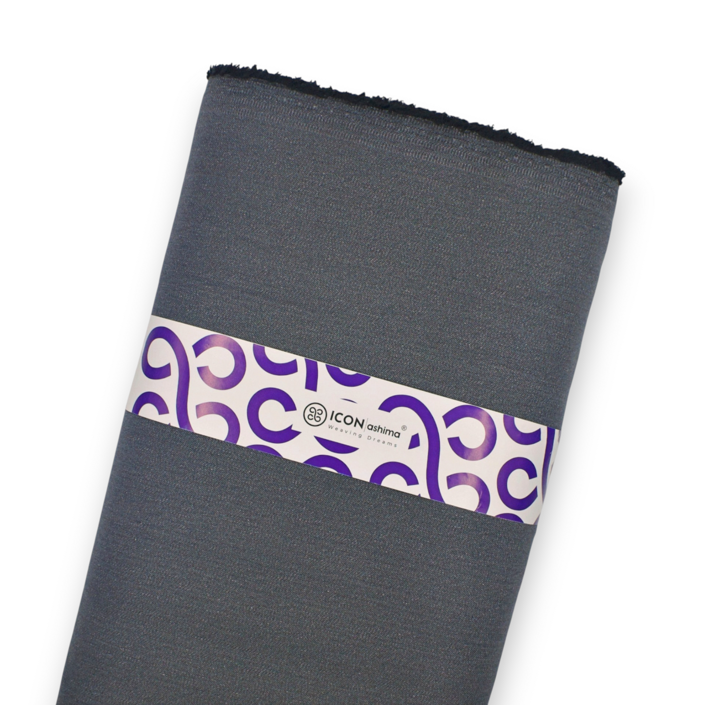 Cotton Lycra Denim Suiting by Icon Ashima - Ash Grey