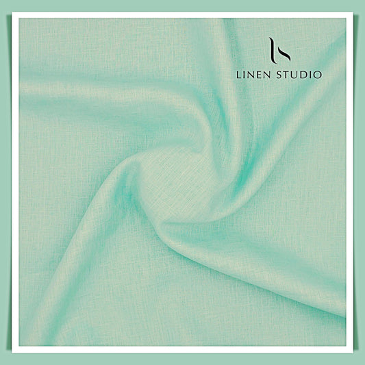 Tessuti Italy 60 Lea Shirting - Turquoise Green (Fastest Selling)