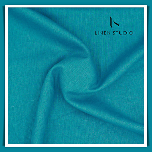 Tessuti Italy 60 Lea Shirting - Ivy Blue (Fastest Selling)