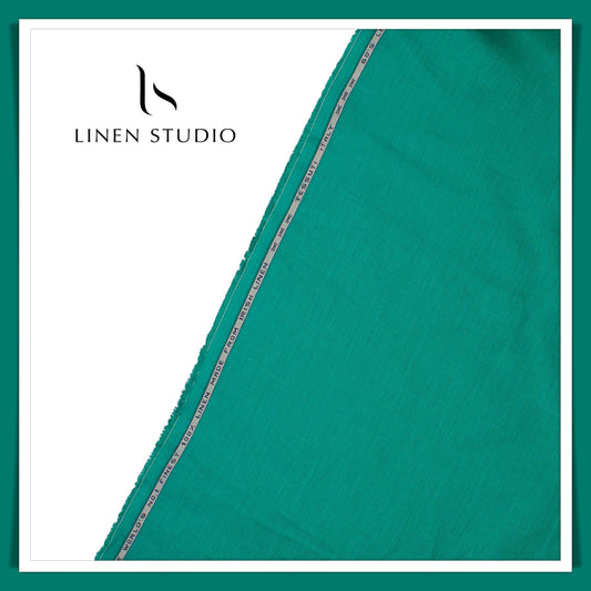 Tessuti Italy 60 Lea Shirting - Teal Green (Fastest Selling)