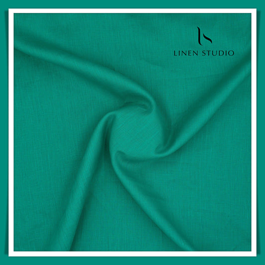 Tessuti Italy 60 Lea Shirting - Teal Green (Fastest Selling)