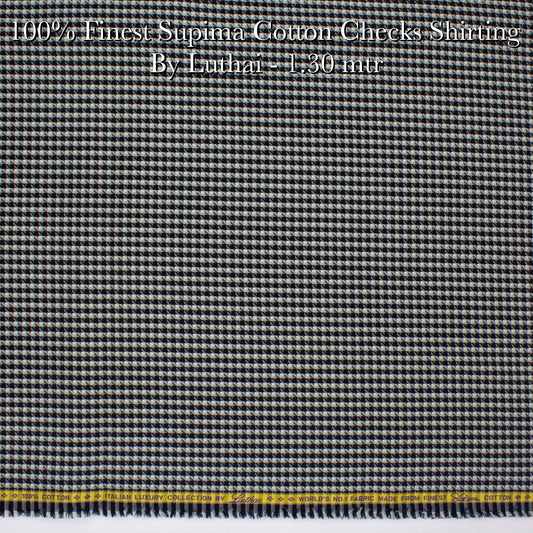 1.30 mtr Shirting Fabric - END BIT (30%) - Linen Studio