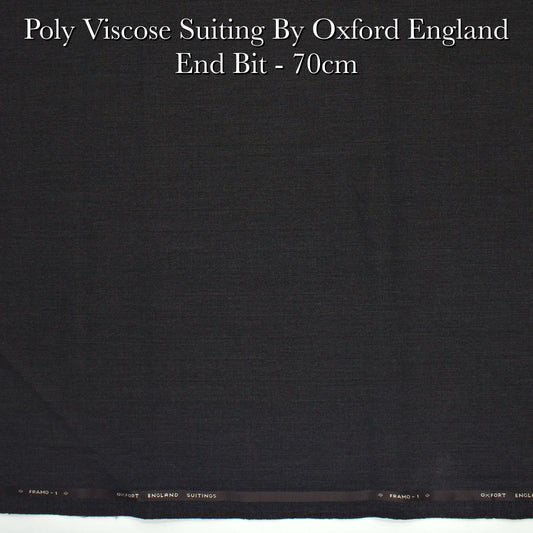 70 Cm Suiting Fabric - END BIT (65%) - Linen Studio
