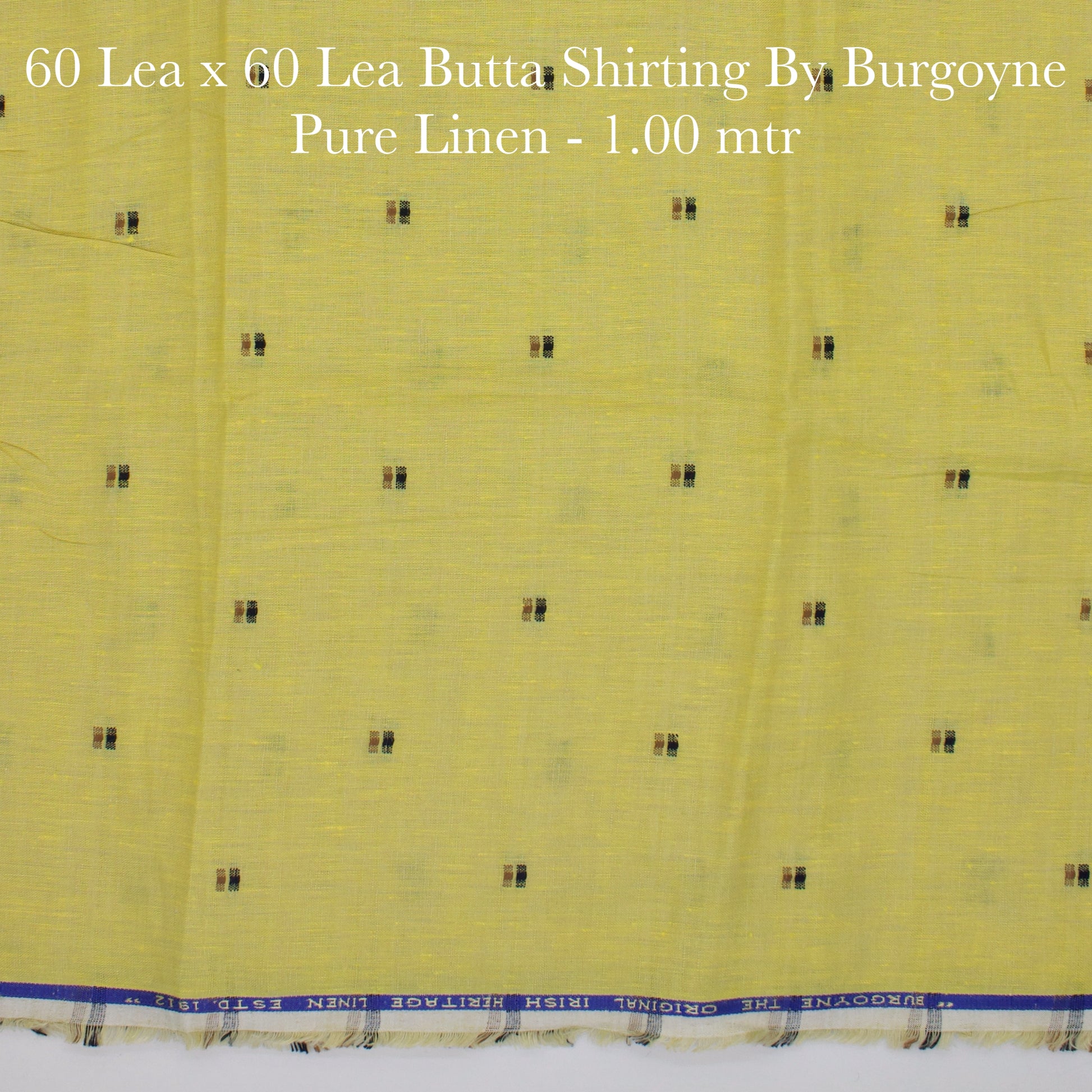 1.00 Mtr Shirting Fabric - END BIT (60%) - Linen Studio