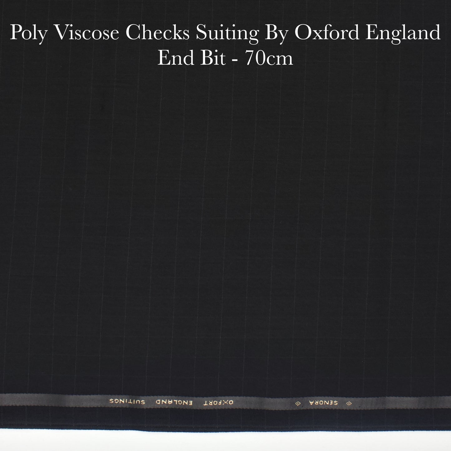 70 Cm Suiting Fabric - END BIT (65%) - Linen Studio