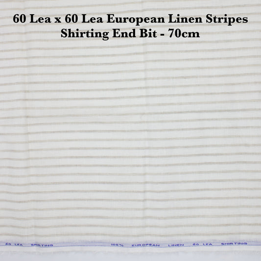 70 cm Shirting - END BIT (FLAT RATE)