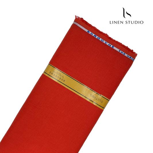 60 Lea Burgoyne Tomato Red - Linen Studio
