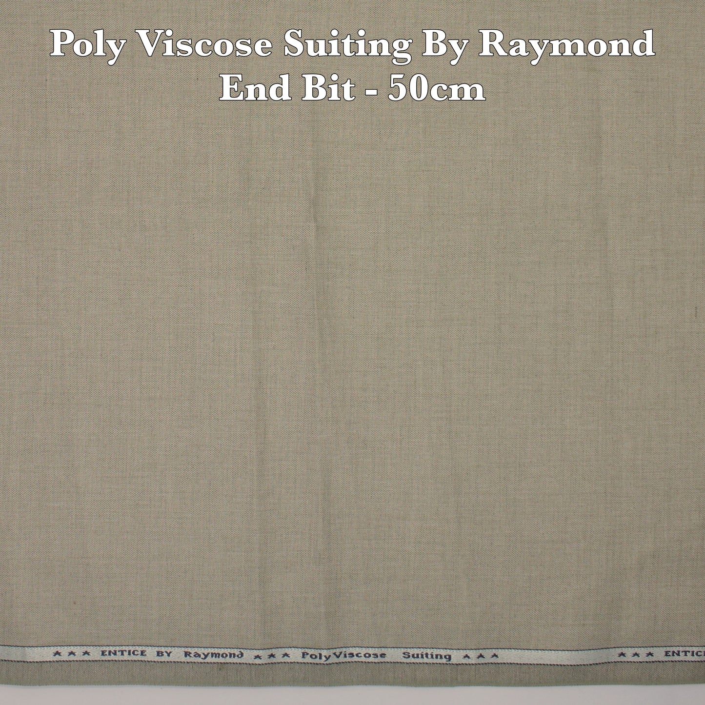 50 Cm Suiting Fabric  - END BIT (FLAT RATE)