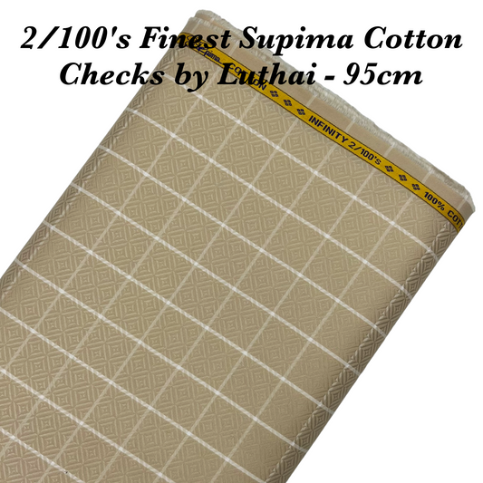 90 cm Shirting - END BIT (65%) - Linen Studio