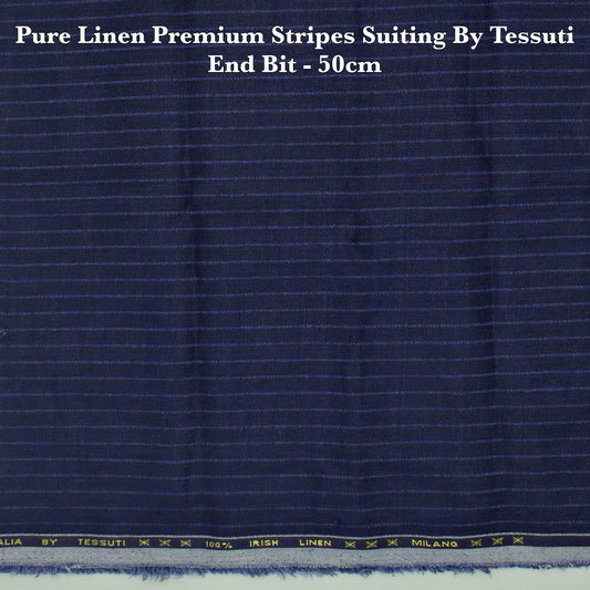 50 Cm Suiting Fabric  - END BIT (FLAT RATE)