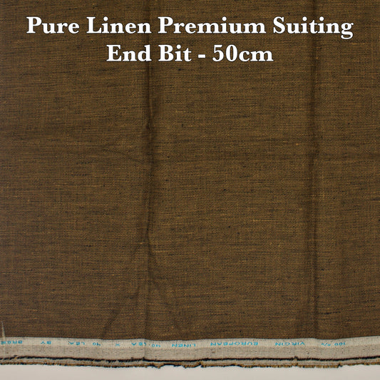 50 Cm Suiting Fabric  - END BIT (FLAT RATE)