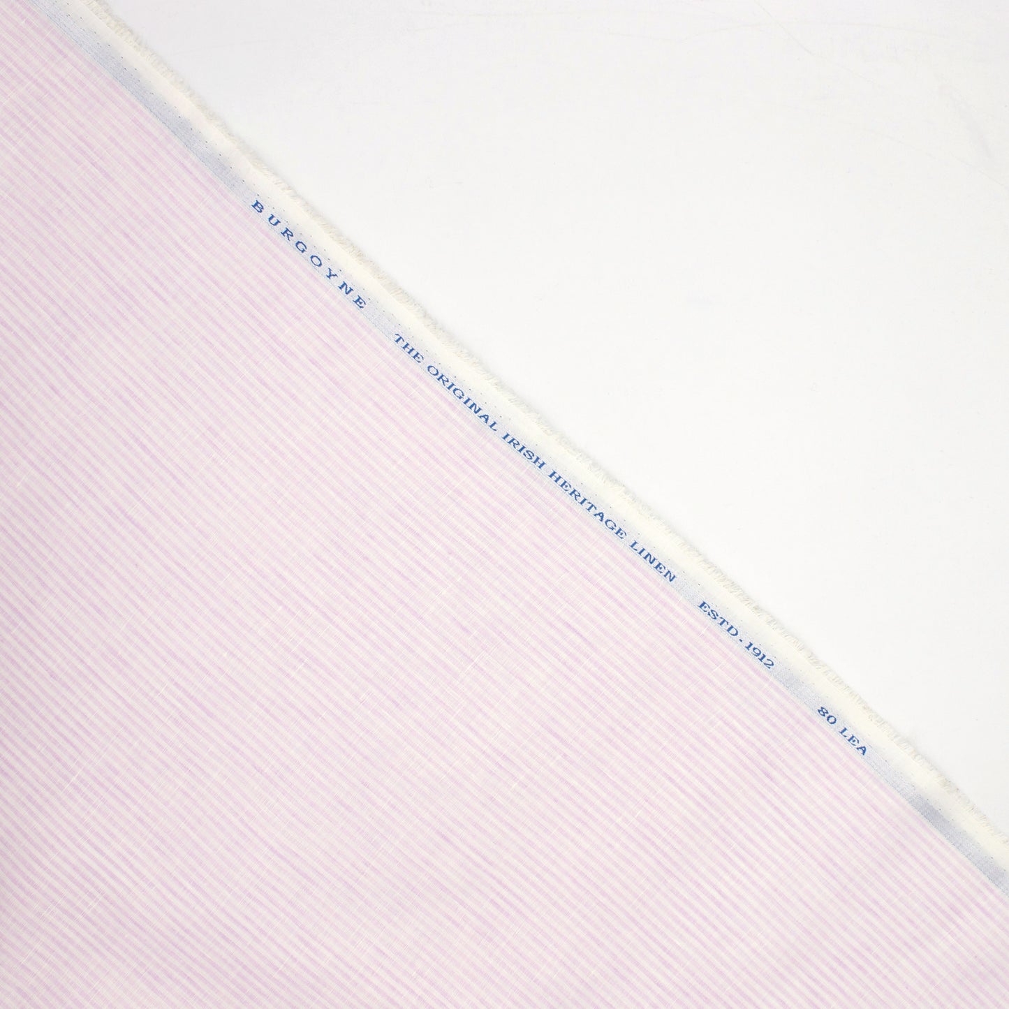 1.40 MTR SHIRTING - 80 LEA STRIPES BY BURGOYNE (FLAT RATE)
